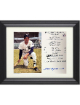 Luis Aparicio signed Chicago White Sox MLB Licensed Hall of Fame Induction Day 8x10 Photo/Card Custom Framing- COA