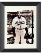 Leon Day signed Baltimore Elite Giants Negro League Sepia Tone 8x10 Photo Custom Framing- Tuff Stuff COA/Show Ticket