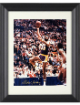 Kareem Abdul-Jabbar signed Los Angeles Lakers 8x10 Photo minor dings Custom Framing- COA (HOF)