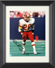 Darrell Green signed Washington NFL Licensed 8x10 Photo #28 Custom Framing- Collector's Showcase COA/Show Ticket/Photo