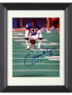 Lawrence Taylor signed New York Giants 8x10 Photo #56 minor dings Custom Framing- NFL Alumni, Inc. LOA (HOF)