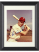 Richie Ashburn signed Philadelphia Phillies MLB Licensed 8x10 Photo Custom Framing- Tuff Stuff LOA (HOF)