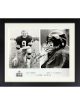 Sonny Jurgensen signed Class of 1983 Enshrinee Pro Football Hall of Fame Licensed 8x10 Photo imperfect Custom Framing- COA