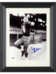 Eddie LeBaron signed Dallas Cowboys 8x10 Photo minor dings Custom Framing- PSA/CSA Show Ticket (Dallas 1st QB)
