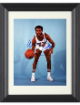 Walt Frazier signed New York Knicks 8x10 Photo minor dings Custom Framing- CSA COA (HOF/2X NBA Champ)