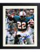 Mercury Morris signed Miami Dolphins NFL Licensed 8x10 Photo minor dings Custom Framing- COA (17-0 Perfect Season)