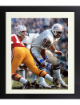 Jim Langer signed Miami Dolphins NFL Licensed 8x10 Photo HOF 87 minor dings Custom Framing- COA/Show Ticket