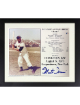 Monte Irvin signed New York Mets MLB Licensed Hall of Fame Induction Day 8x10 Photo/Card minor spot- Tuff Stuff LOA/Show Ticket