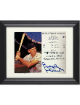Brooks Robinson signed Baltimore Orioles MLB Hall of Fame Induction Day 8x10 Photo/Card minor tone spot Custom Framing- COA