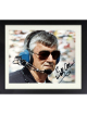 Bobby Allison signed NASCAR Legend 8x10 Photo minor dings Custom Framing- Tuff Stuff COA/Show Ticket (HOF)