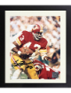 Larry Brown signed Washington NFL Licensed 8x10 Photo #43 Custom Framing- COA/Show Ticket (1972 MVP/SB VII)