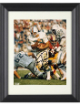 Larry Csonka signed Miami Dolphins 8x10 Photo #39 minor dings Custom Framing- Tuff Stuff COA