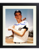 Clete Boyer signed New York Yankees MLB Licensed 8x10 Photo #6 minor dings Custom Framing- COA
