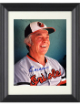 Earl Weaver signed Baltimore Orioles MLB Licensed 8x10 Photo minor dings Custom Framing- Tuff Stuff LOA/Show Ticket (HOF/Coach)