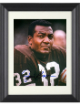 Jim Brown signed Cleveland Browns 8x10 Photo Custom Framing- NFL Alumni LOA (HOF)