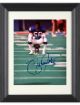 Lawrence Taylor signed New York Giants 8x10 Photo #56 minor dings Custom Framing- NFL Alumni, Inc. LOA (HOF)