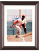 Lou Brock signed St. Louis Cardinals MLB Licensed 8x10 Photo minor dings Custom Framing- COA (HOF)