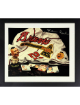 Warren Spahn signed Milwaukee Braves Collage 8x10 Photo minor dings Custom Framing- COA/Show Ticket (HOF)