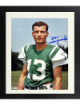 Don Maynard signed New York Jets NFL Licensed 8x10 Photo Custom Framing- COA (HOF/Show Ticket)