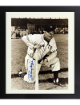 Johnny Mize signed New York Giants Sepia Tone 8x10 Photo minor dings Custom Framing- COA (HOF)