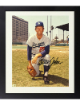 Tommy John signed Los Angeles Dodgers MLB Licensed 8x10 Photo Custom Framing minor dings- COA