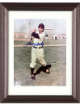 Larry Doby signed Cleveland MLB Licensed 8x10 Photo minor dings Custom Framing- COA (HOF/7X AS)