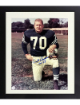 Art Donovan signed Baltimore Colts NFL Licensed 8x10 Photo HOF 68 minor dings Custom Framing- COA