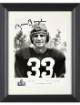 Sam/Sammy Baugh signed HOF Enshrinee Class of 1963 B&W 8x10 Photo minor dings Custom Framing- COA (TCU/Washington)