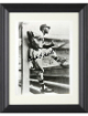 Buck O'Neil signed KC Monarchs Negro League 8x10 Photo minor dings Custom Framing- Collector's Showcase LOA & Ticket (HOF)
