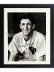 Mickey Vernon signed Washington Senators B&W 8x10 Photo minor dings Custom Framing- COA