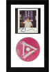 Ed Sheeran signed 2025 Play Indie Polaroid 3.5x4.25 Auto/Sleeve/Booklet/CD 6.5x12 Custom Framing- COA