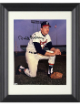 Phil Niekro signed Milwaukee Braves MLB 8x10 Photo minor dings Custom Framing- COA (HOF)