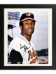 Frank Robinson signed Baltimore Orioles MLB Licensed 8x10 Photo Custom Framing- Tuff Stuff COA (HOF/TC)