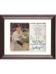 Gaylord Perry signed San Francisco Giants MLB Licensed Hall of Fame Induction Day 8x10 Photo/Card Custom Framing- COA