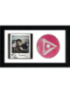 Ed Sheeran signed 2025 Play Indie Polaroid 3.5x4.25 Auto/Sleeve/Booklet/CD 6.5x12 Custom Framing- COA