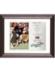 Randy White signed Dallas Cowboys NFL Hall of Fame Induction Day 8x10 Photo/Card HOF 94 Custom Framing- COA/CSA Show Ticket