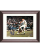 Lou Groza signed Cleveland Browns NFL 8x10 Photo dual "The Toe" & HOF 74 Custom Framing- COA/Show Ticket