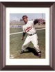 Larry Doby signed Cleveland MLB Licensed 8x10 Photo minor dings Custom Framing- COA/CSA Show Ticket (HOF/7X AS)