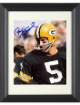 Paul Hornung signed Green Bay Packers 8x10 Photo minor dings Custom Framing- NFL Alumni LOA (HOF)