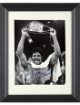 Leon Spinks signed Boxing B&W 8x10 Photo minor dings Custom Framing- COA/CSA Show Ticket