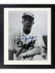 Joe Black signed Brooklyn Dodgers B&W 8x10 Photo Custom Framing minor dings- COA ('52 ROY/3X AS)