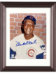 Buck O'Neil signed Chicago Cubs MLB 8x10 Photo minor dings Custom Framing- COA/Show Ticket/Negro League/Monarchs/HOF