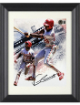 Vince Coleman signed St. Louis Cardinals 8x10 Photo Custom Framing- Beckett (ROY/2X All Star)