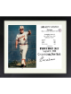 Earl Weaver signed Baltimore Orioles Hall of Fame Induction 8x10 Photo/Card Custom Framing- Tuff Stuff COA/Show Ticket