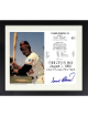 Frank Robinson signed Baltimore Orioles MLB Licensed Hall of Fame Induction Day 8x10 Photo/Card Custom Framing- COA