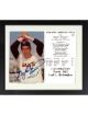 Gaylord Perry signed San Francisco Giants MLB 300th Victory 5/6/82 8x10 Photo/Card Custom Framing- COA/Ticket