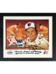 Brooks Robinson signed Baltimore Orioles Crown Fast Fare 8x10 Photo imperfect Custom Framing- COA (HOF/16GG)