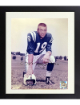 Johnny Unitas signed Baltimore Colts 8x10 Photo Framed imperfect- Beckett Review (HOF)