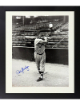 Rocky Bridges signed Washington Senators Vintage B&W 8x10 Photo Custom Framing imperfect- COA