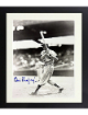 Bill Rigney signed New York Giants 8x10 Photo Custom Framing imperfect- COA (1946-1953)